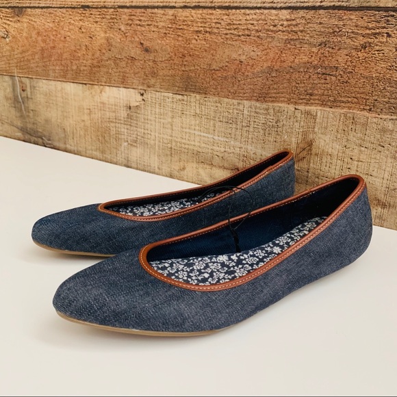 dr scholls denim flats